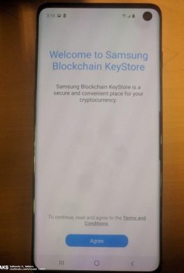 Живые фотографии демонстрируют флагманский Galaxy S10 в работе и новый сервис Samsung