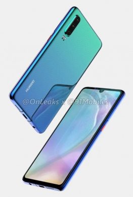 Новые данные о смартфонах Huawei P30 и P30 Pro: экран OLED и до 12 Гбайт ОЗУ