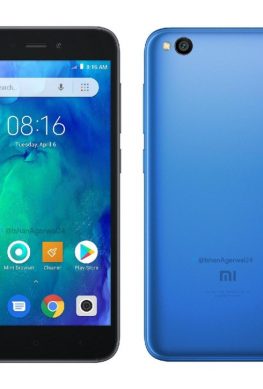 Рендеры Redmi Go