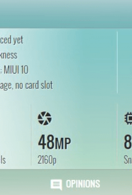 Обнародован самый полный список характеристик Xiaomi Mi 9