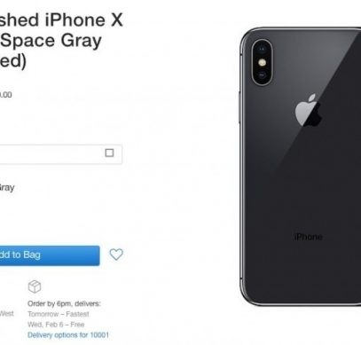 Поступили в продажу восстановленные iPhone X по цене от $769