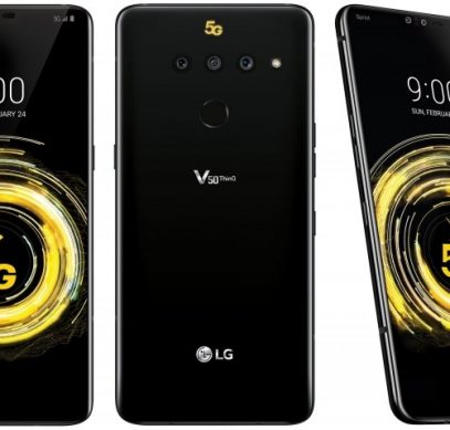 MWC 2019: LG представила свой первый 5G-смартфон V50 ThinQ 5G