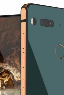 Изображения дня: смартфон Essential Phone PH-2 с интегрированной под экран камерой