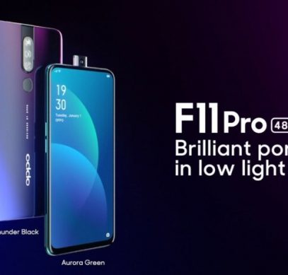 Камера-перископ и безрамочный экран Full HD+: дебют смартфона OPPO F11 Pro