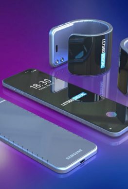 Гибкие смартфоны следующего поколения. Новый смартфон Samsung можно будет носить на запястье