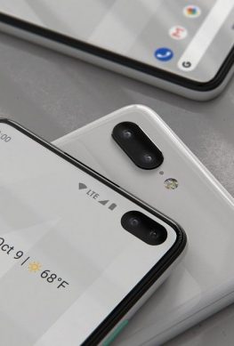 Врезанные в экран камеры в каждой модели: опубликованы новые рендеры Google Pixel 4 и Pixel 4XL