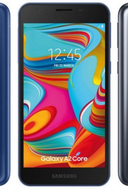 Скоро: Samsung Galaxy A2 Core – ультрабюджетный вариант из Кореи