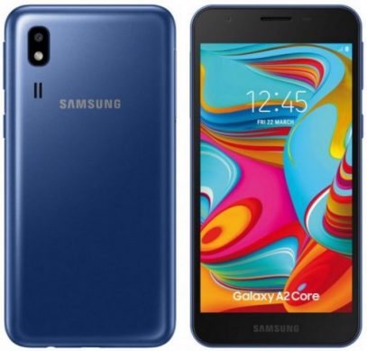 Стали известны характеристики смартфона Samsung Galaxy A2 Core - 1