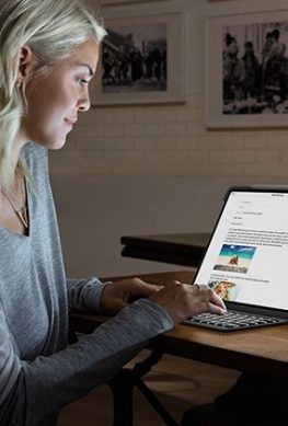Logitech Slim Folio Pro: чехол с клавиатурой для планшетов Apple iPad Pro