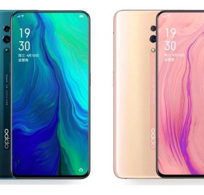 Oppo Reno уже на официальном сайте. Смартфон получил необычные цветовые варианты, NFC и быструю зарядку нового поколения