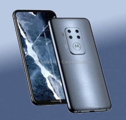 Рендеры смартфона Motorola c квадрокамерой – фото 1