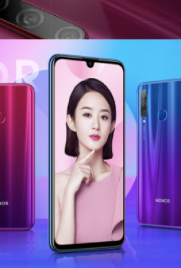 Фотогалерея дня: Honor 20i в трех цветах появился на официальном сайте
