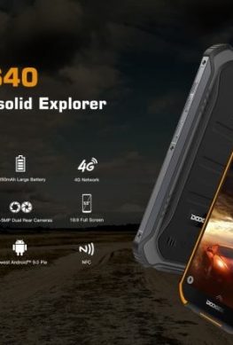 Защищённый смартфон Doogee S40 с батареей на 4650 мА·ч оценен в $100