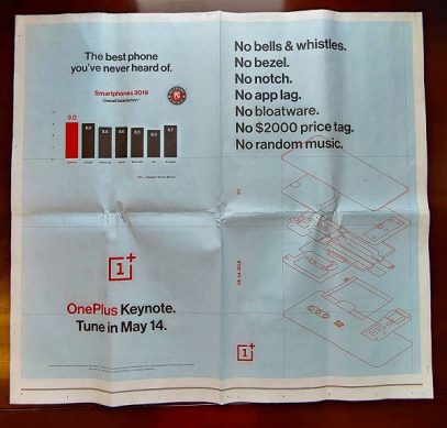 OnePlus 7 Pro: фото защитных стекол и реклама в The New York Times – фото 1