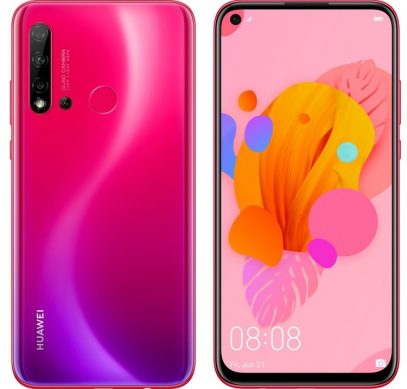 Смартфон Huawei P20 Lite 2019 позирует на рендерах в корпусах разного цвета
