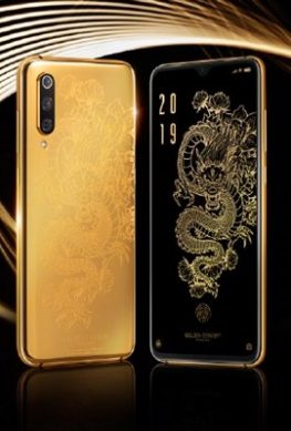 Xiaomi показала специальную версию флагманского смартфона Xiaomi Mi 9 Golden Dragon