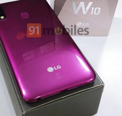 Смартфон LG W10 показался на «живых» фото