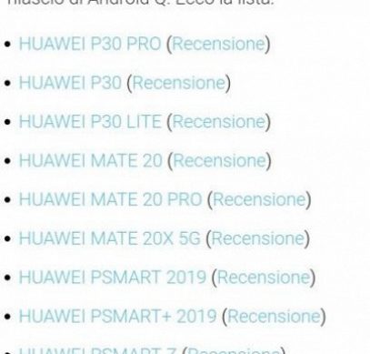 11 моделей смартфонов Huawei получат Android 10 раньше остальных: список