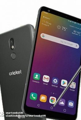 Смартфон LG Stylo 5 со стилусом показался на новом изображении