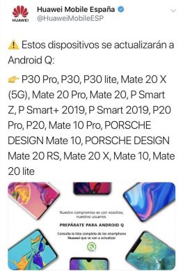 Официально: список смартфонов Huawei и Honor, которые обновят до Android Q – фото 1