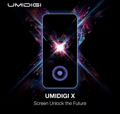 Umidigi X станет самым дешевым смартфоном с подэкранным дактилоскопическим датчиком