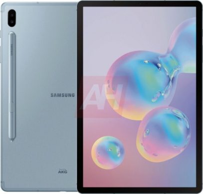 Samsung Galaxy Tab S6: флагманский планшет показался на пресс-рендерах