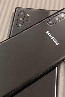 сравнили размеры и дизайн Samsung Galaxy Note 10 и Galaxy Note 10+