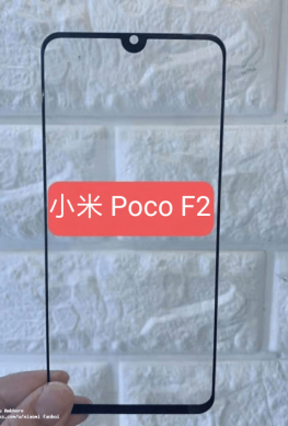фронтальная панель Pocophone F2