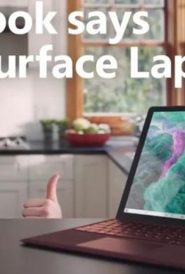Mac Book рекумендует Surface Laptop 2