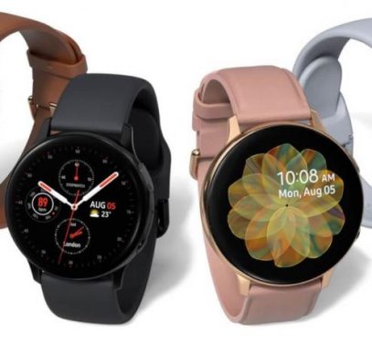 Samsung представила умные часы Galaxy Watch Active 2