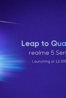 Официально: Realme 5 с Quad-камерой будет представлен 20 августа