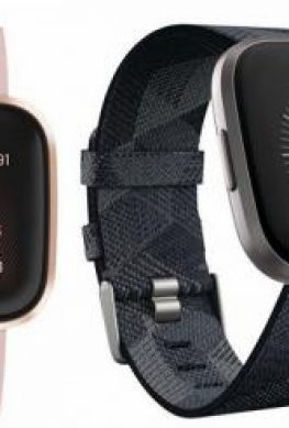Появились живые фото умных часов Fitbit Versa 2