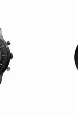 Умные часы Fossil Collider Hybrid Smartwatch HR получили аналоговые стрелки и экран E Ink