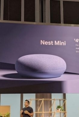 Портативная колонка Google Nest Mini представлена официально