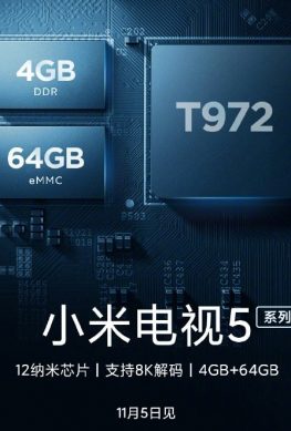 Характеристики смарт-телевизоров Xiaomi Mi TV 5 раскрыты до анонса