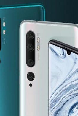 108-мегапиксельные Xiaomi Mi Note 10 и Note 10 Pro с пентакамерой представлены в России