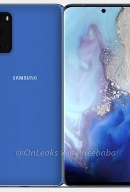 Смартфон Samsung Galaxy S11e позирует на рендерах: загнутый дисплей и тройная камера