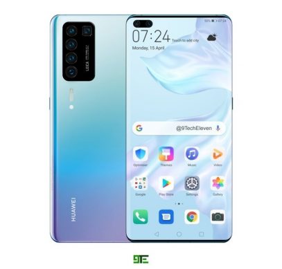 Рендер раскрывает дизайн Huawei P40 Pro – фото 1