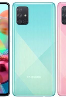 Представлен смартфон Samsung Galaxy A71 - 1