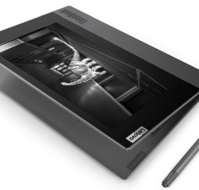 Lenovo встроила ридер с экраном E Ink в ноутбук ThinkBook Plus