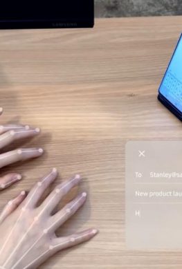 Samsung SelfieType — виртуальная клавиатура для ввода текста – фото 1