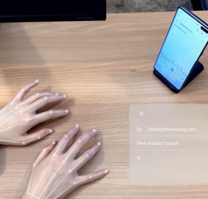 Samsung SelfieType — виртуальная клавиатура для ввода текста – фото 1
