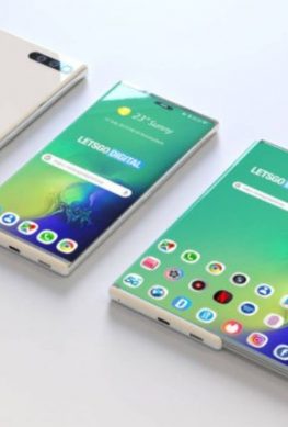 Samsung показала на CES 2020 новый складной смартфон - 1