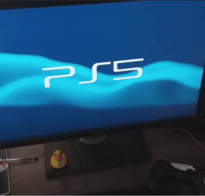 Первый взгляд на настоящую Sony PlayStation 5. Она включается и загружается