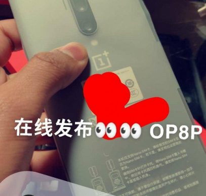 Флагман OnePlus 8 Pro впервые позирует в руках пользователя