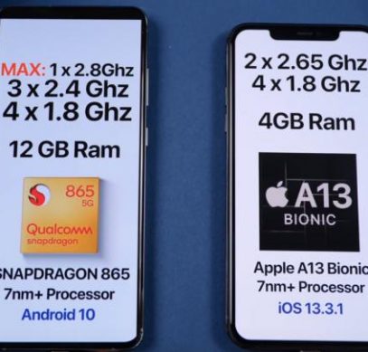 12 против 4 ГБ ОЗУ. Samsung S20 Ultra и iPhone 11 Pro Max сравнили по скорости