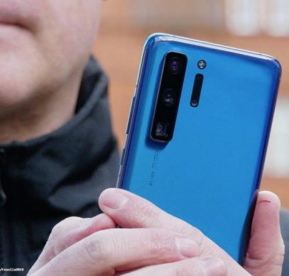 Вот так выглядит реальный Huawei P40 Pro