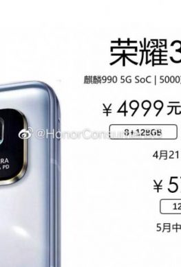 Honor 30 Pro+ будет ощутимо дороже Huawei P40. Стала известна цена на родном для бренда рынке