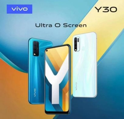 Смартфон Vivo Y30 за $200 оснащён четверной камерой и дисплеем с отверстием