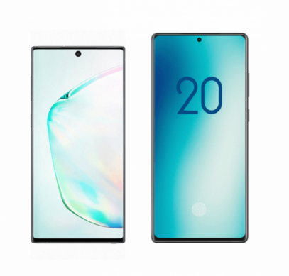 Качественные изображения Samsung Galaxy Note 20 и сравнение с Galaxy Note 10